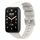Per cinturino in pelle Xiaomi Mi Band 7 Pro Litchi Texture (bianco)