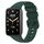 Per cinturino in pelle Xiaomi Mi Band 7 Pro Litchi Texture (verde)