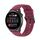Per Huawei Watch3 Pro Nuovo cinturino in silicone morbido a tinta unita (rosso vino) Per Huawei Watch3 Pro Nuovo cinturino in silicone morbido a tinta unita (rosso vino)