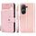Per Asus Zenfone 9 Borsa con cerniera Custodia in pelle per telefono (oro rosa) Per Asus Zenfone 9 Borsa con cerniera Custodia in pelle per telefono (oro rosa)