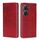 Per Asus Zenfone 9 Custodia per cellulare in pelle magnetica orizzontale con struttura a mucca (rossa) Per Asus Zenfone 9 Custodia per cellulare in pelle magnetica orizzontale con struttura a mucca (rossa)