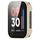 Per Realme Watch 3 Custodia per PC con pellicola in vetro temperato (bianco avorio) Per Realme Watch 3 Custodia per PC con pellicola in vetro temperato (bianco avorio)