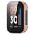 Per Realme Watch 3 Custodia per PC con pellicola in vetro temperato (rosa) Per Realme Watch 3 Custodia per PC con pellicola in vetro temperato (rosa)