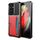 Per Samsung Galaxy S21 Ultra 5G ZM02 Custodia per telefono con supporto per slot per schede (rossa) Per Samsung Galaxy S21 Ultra 5G ZM02 Custodia per telefono con supporto per slot per schede (rossa)