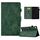 Per Samsung Galaxy Tab S6 Lite P610 Custodia in pelle per tablet con sorriso in rilievo (verde) Per Samsung Galaxy Tab S6 Lite P610 Custodia in pelle per tablet con sorriso in rilievo (verde)