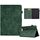 Per Lenovo Tab M10 Custodia in pelle per tablet con sorriso in rilievo (verde) Per Lenovo Tab M10 Custodia in pelle per tablet con sorriso in rilievo (verde)