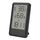 9032 LCD Display a grande schermo Sveglia Misuratore di temperatura e umidità (nero) 9032 LCD Display a grande schermo Sveglia Misuratore di temperatura e umidità (nero)