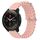 Per Xiaomi MI Watch S1 Pro 22mm Cinturino in silicone a tinta unita stile oceano (rosa)