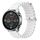 Per Xiaomi MI Watch Color 22mm Cinturino in silicone a tinta unita stile oceano (bianco) Per Xiaomi MI Watch Color 22mm Cinturino in silicone a tinta unita stile oceano (bianco)