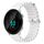 Per Garmin Forerunner 55 20mm Cinturino in silicone a tinta unita stile oceano (bianco) Per Garmin Forerunner 55 20mm Cinturino in silicone a tinta unita stile oceano (bianco)