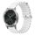 Per Garminmove Luxe 20mm Cinturino in silicone a tinta unita stile oceano (bianco) Per Garminmove Luxe 20mm Cinturino in silicone a tinta unita stile oceano (bianco)