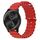 Per Garmin Garminmove Style 20mm Cinturino in silicone a tinta unita stile oceano (rosso) Per Garmin Garminmove Style 20mm Cinturino in silicone a tinta unita stile oceano (rosso)