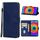 Per Ulefone Note 14 Custodia in pelle per telefono (blu)