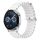 Per Huawei Watch GT3 46mm 22mm Cinturino in silicone a tinta unita stile oceano (bianco) Per Huawei Watch GT3 46mm 22mm Cinturino in silicone a tinta unita stile oceano (bianco)