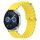 Per Huawei Watch GT3 46mm 22mm Cinturino in silicone a tinta unita stile oceano (giallo) Per Huawei Watch GT3 46mm 22mm Cinturino in silicone a tinta unita stile oceano (giallo)