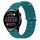 Per Huawei Watch 3 22mm Cinturino in silicone a tinta unita stile oceano (verde) Per Huawei Watch 3 22mm Cinturino in silicone a tinta unita stile oceano (verde)
