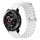 Cinturino per orologio For Honor Watch GS Pro 22mm in silicone a tinta unita stile oceano (bianco) Cinturino per orologio For Honor Watch GS Pro 22mm in silicone a tinta unita stile oceano (bianco)