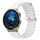 Per Huawei Watch GT3 Pro 43mm 20mm Cinturino in silicone a tinta unita stile oceano (bianco) Per Huawei Watch GT3 Pro 43mm 20mm Cinturino in silicone a tinta unita stile oceano (bianco)