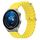 Per Huawei Watch GT3 Pro 43mm 20mm Cinturino in silicone a tinta unita stile oceano (giallo) Per Huawei Watch GT3 Pro 43mm 20mm Cinturino in silicone a tinta unita stile oceano (giallo)