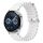 Per Huawei Watch GT3 42mm 20mm Cinturino in silicone a tinta unita stile oceano (bianco) Per Huawei Watch GT3 42mm 20mm Cinturino in silicone a tinta unita stile oceano (bianco)