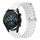 Per Huawei Watch GT2 42mm 20mm Cinturino in silicone a tinta unita stile oceano (bianco) Per Huawei Watch GT2 42mm 20mm Cinturino in silicone a tinta unita stile oceano (bianco)