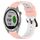 Per Garmin Approach S40 20mm Cinturino in silicone poroso bicolore (rosa + bianco) Per Garmin Approach S40 20mm Cinturino in silicone poroso bicolore (rosa + bianco)