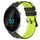 Per Garmin Forerunner 55 20mm Cinturino in silicone poroso bicolore (nero + verde lime) Per Garmin Forerunner 55 20mm Cinturino in silicone poroso bicolore (nero + verde lime)