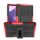 Per Lenovo Tab M10 3a generazione Tyre Texture TPU + Custodia per tablet PC con supporto (rosso) Per Lenovo Tab M10 3a generazione Tyre Texture TPU + Custodia per tablet PC con supporto (rosso)