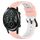 Cinturino per orologio in silicone poroso a due colori For Honor Magic Watch2 42 mm 20 mm (rosa + bianco) Cinturino per orologio in silicone poroso a due colori For Honor Magic Watch2 42 mm 20 mm (rosa + bianco)