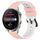 Per Huawei Watch 3 Pro 22mm Cinturino in silicone poroso bicolore (rosa + bianco) Per Huawei Watch 3 Pro 22mm Cinturino in silicone poroso bicolore (rosa + bianco)
