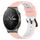 Per Huawei GT2 Pro 22mm Cinturino in silicone poroso bicolore (rosa + bianco) Per Huawei GT2 Pro 22mm Cinturino in silicone poroso bicolore (rosa + bianco)