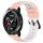 Cinturino per orologio in silicone poroso bicolore For Honor Watch GS Pro 22mm (rosa + bianco) Cinturino per orologio in silicone poroso bicolore For Honor Watch GS Pro 22mm (rosa + bianco)