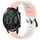 For Honor Magic Watch 2 46mm 22mm Cinturino in silicone poroso bicolore (rosa + bianco) For Honor Magic Watch 2 46mm 22mm Cinturino in silicone poroso bicolore (rosa + bianco)
