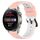 Per Huawei Watch 3 Pro Nuovo cinturino in silicone poroso da 22 mm (rosa + bianco) Per Huawei Watch 3 Pro Nuovo cinturino in silicone poroso da 22 mm (rosa + bianco)