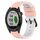 Per Garmin Approach S40 Cinturino in silicone bicolore da 20 mm (bianco + nero) Per Garmin Approach S40 Cinturino in silicone bicolore da 20 mm (bianco + nero)