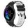 Per cinturino in silicone bicolore Garmin Venu 20mm (rosa + bianco)