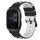 Per cinturino in silicone bicolore Garmin Venu SQ 20mm (rosa + bianco)