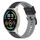 Per Xiaomi MI Watch Sport 22mm Cinturino in silicone bicolore (nero + grigio) Per Xiaomi MI Watch Sport 22mm Cinturino in silicone bicolore (nero + grigio)
