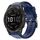 Per cinturino in silicone a tinta unita con fibbia in metallo Garmin Fenix 7 (blu notte) Per cinturino in silicone a tinta unita con fibbia in metallo Garmin Fenix 7 (blu notte)