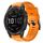 Per cinturino in silicone a tinta unita con fibbia in metallo Garmin Fenix 7 (arancione) Per cinturino in silicone a tinta unita con fibbia in metallo Garmin Fenix 7 (arancione)