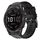 Per cinturino in silicone a tinta unita con fibbia in metallo Garmin Fenix 7 (nero) Per cinturino in silicone a tinta unita con fibbia in metallo Garmin Fenix 7 (nero)