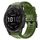Per cinturino in silicone a tinta unita con fibbia in metallo Garmin Fenix 7 (verde militare) Per cinturino in silicone a tinta unita con fibbia in metallo Garmin Fenix 7 (verde militare)