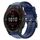 Per Garmin Fenix 7 Cinturino per orologio in silicone a tinta unita con fibbia in metallo solare (blu notte) Per Garmin Fenix 7 Cinturino per orologio in silicone a tinta unita con fibbia in metallo solare (blu notte)