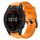 Per Garmin Fenix 7 Cinturino per orologio in silicone a tinta unita con fibbia in metallo solare (arancione) Per Garmin Fenix 7 Cinturino per orologio in silicone a tinta unita con fibbia in metallo solare (arancione)