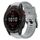 Per Garmin Fenix 7 Cinturino per orologio in silicone a tinta unita con fibbia in metallo solare (grigio) Per Garmin Fenix 7 Cinturino per orologio in silicone a tinta unita con fibbia in metallo solare (grigio)