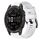 Cinturino per orologio in silicone a tinta unita con fibbia in metallo solare Garmin Fenix 7 Sapphire (bianco) Cinturino per orologio in silicone a tinta unita con fibbia in metallo solare Garmin Fenix 7 Sapphire (bianco)