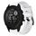 Per cinturino in silicone a tinta unita con fibbia in metallo Garmin Descent G1 (bianco) Per cinturino in silicone a tinta unita con fibbia in metallo Garmin Descent G1 (bianco)