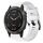 Per Garmin Fenix 6 Sapphire GPS con fibbia in metallo cinturino in silicone a tinta unita (bianco) Per Garmin Fenix 6 Sapphire GPS con fibbia in metallo cinturino in silicone a tinta unita (bianco)