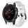 Per Garmin Fenix 5 plus Cinturino in silicone tinta unita con fibbia in metallo (bianco) Per Garmin Fenix 5 plus Cinturino in silicone tinta unita con fibbia in metallo (bianco)