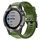 Per Garmin Quatix 5 Sapphire fibbia in metallo cinturino in silicone di colore solido (verde militare) Per Garmin Quatix 5 Sapphire fibbia in metallo cinturino in silicone di colore solido (verde militare)